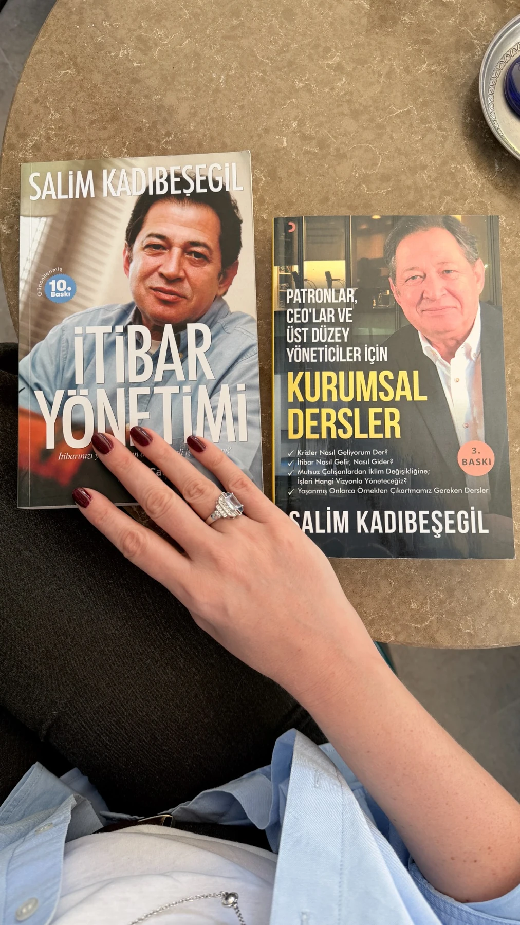 Salim Kadıbeşegil’in İtibar Yönetimi ve Kurumsal Dersler kitapları