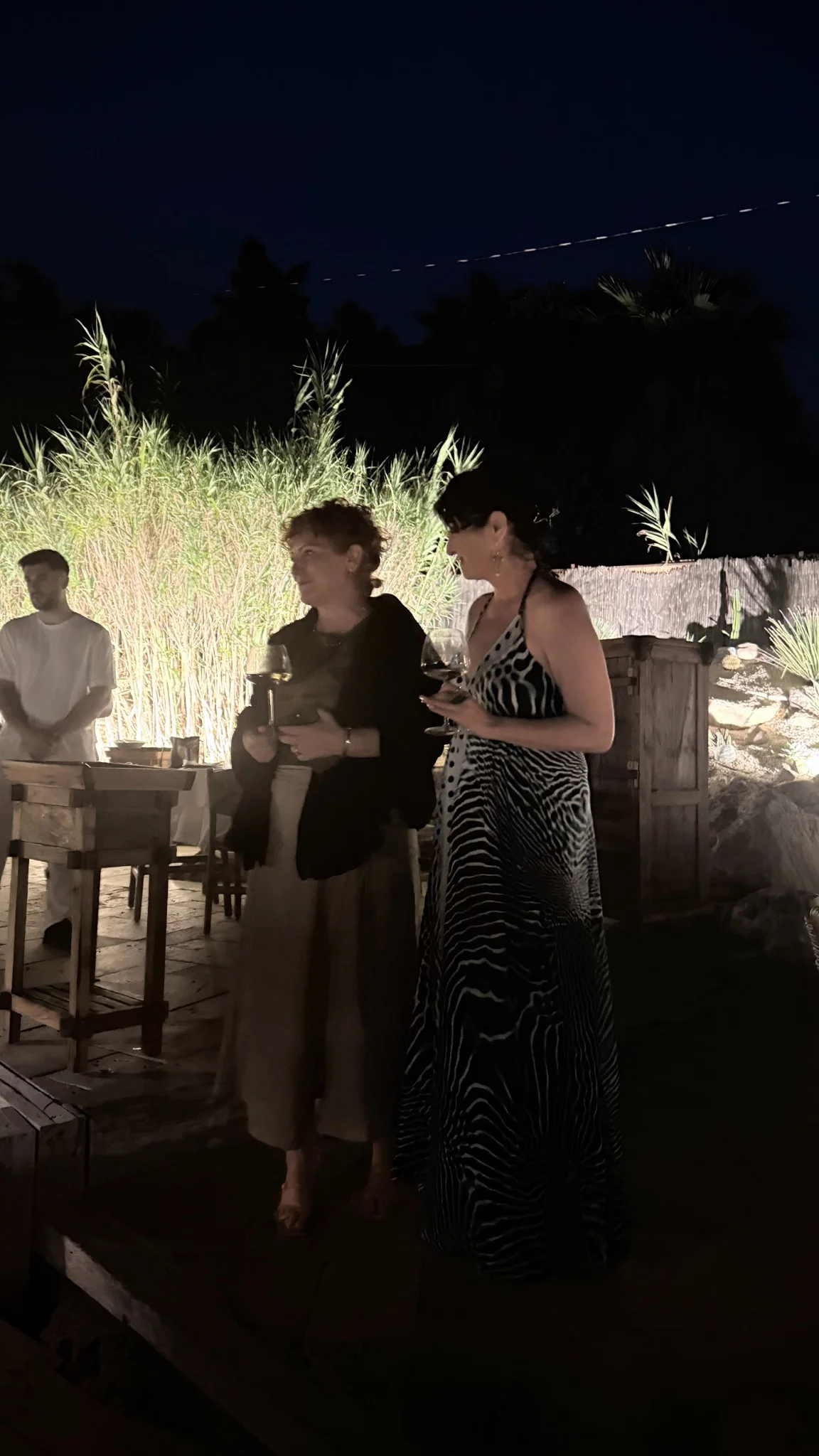 Festival gala yemeğinde akşam buluşmasından bir an