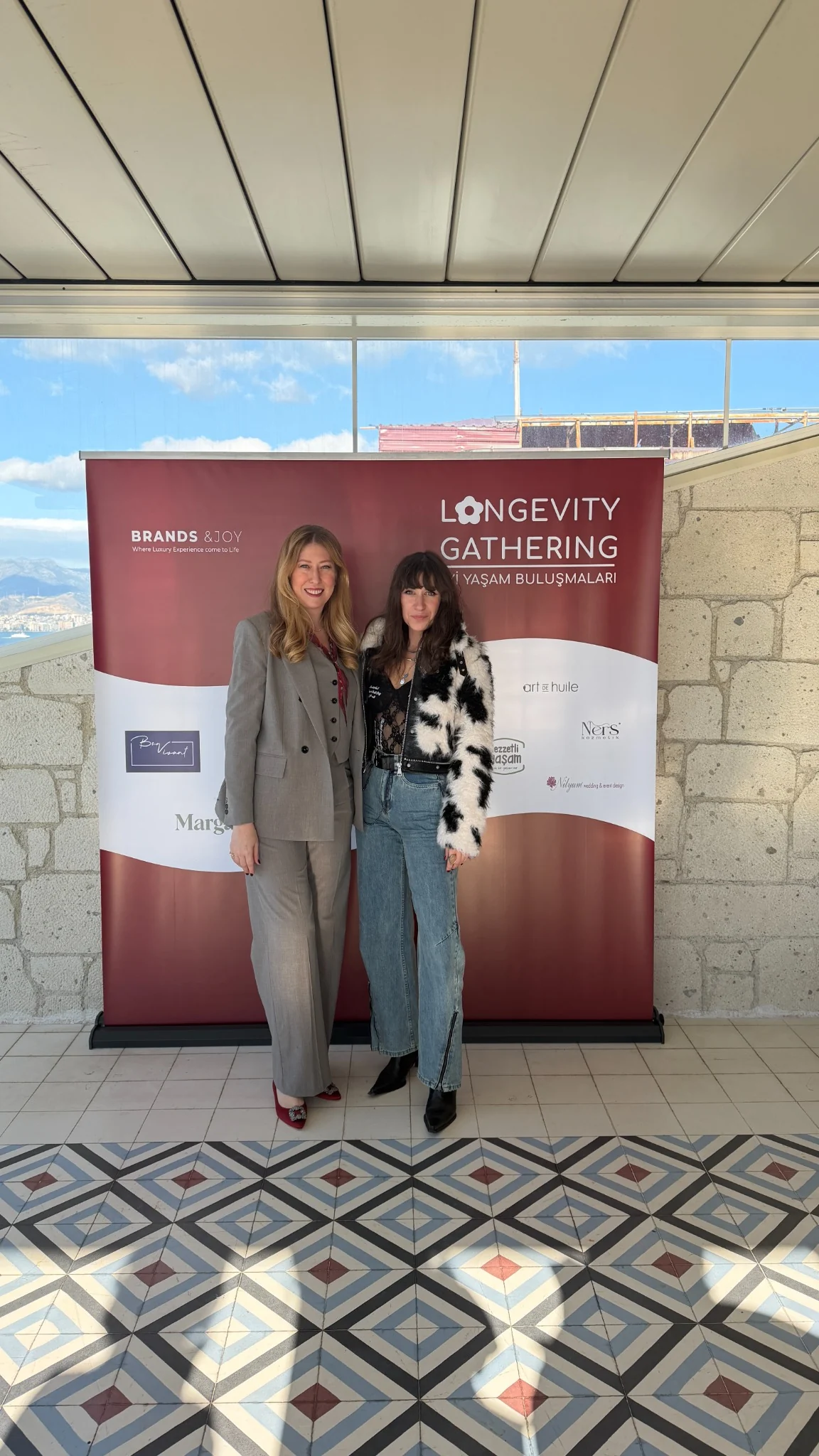 Longevity Gathering I buluşmasından fotoğraf alanında bir an