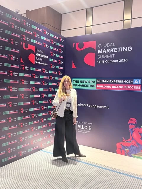 Didem Delikanlı Global Marketing Summit 2026 katılım alanında